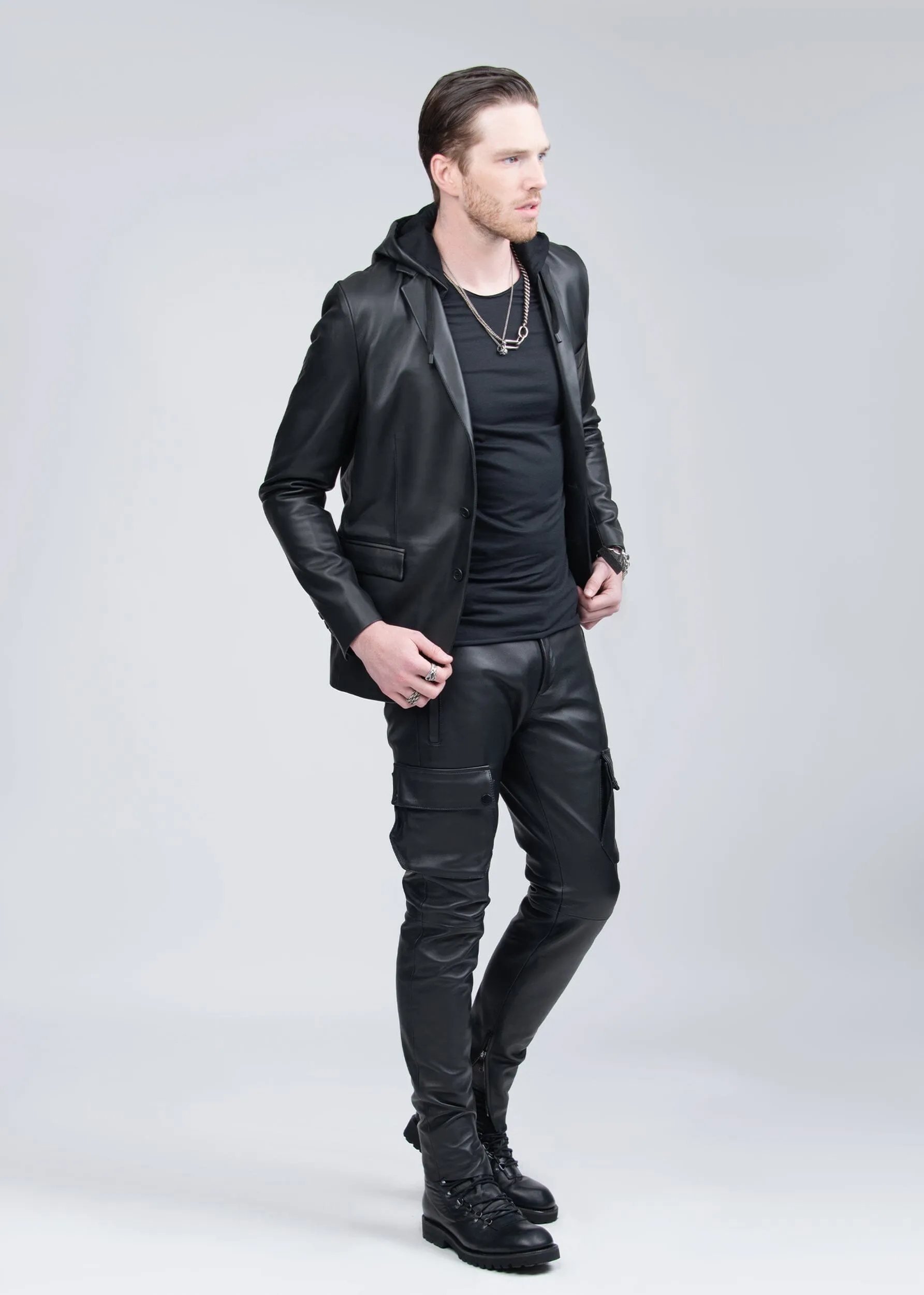 JOEL SIGNATURE HOODED BLAZER