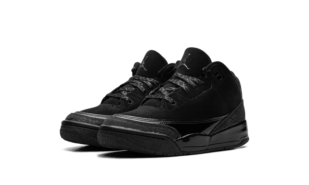 Jordan 3 Retro "Black Cat" Pre-school (2025)