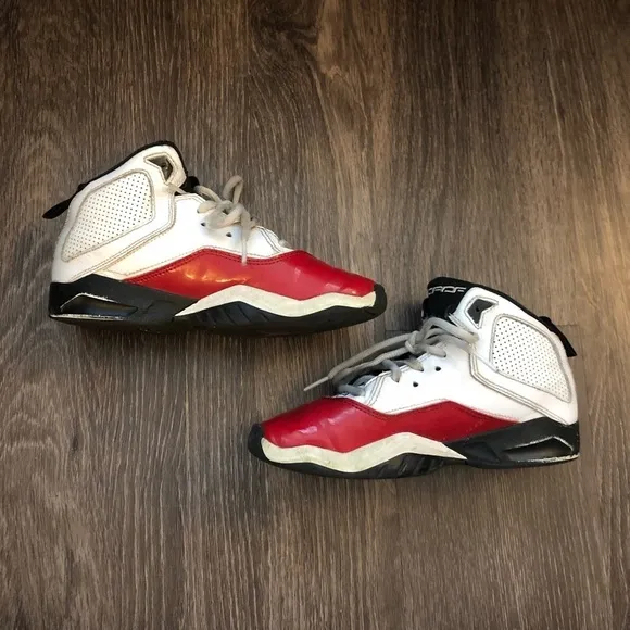 Jordan B’Loyal White &amp; Gym Red Sneakers