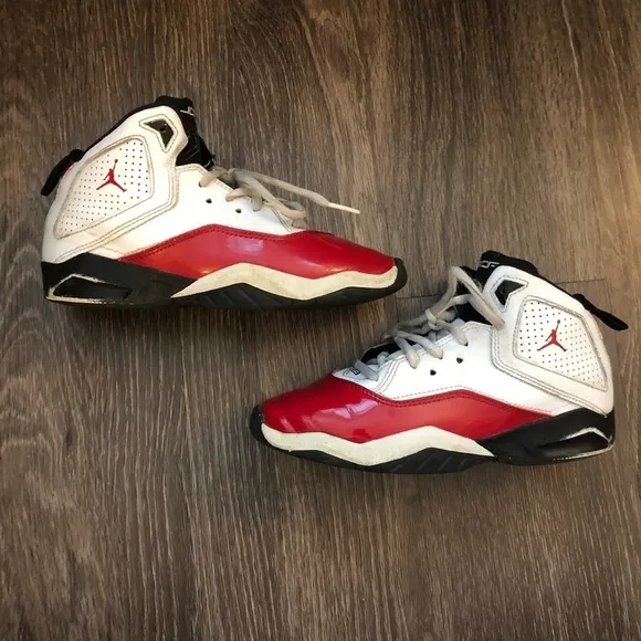 Jordan B’Loyal White &amp; Gym Red Sneakers