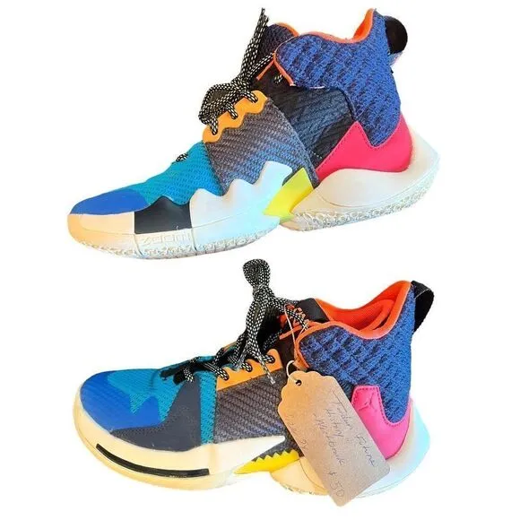 Jordan Why Not Zer0.2 &quot;Multi-Color/Total‎ Crimson-Sail&quot; 5Y