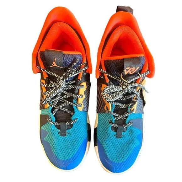 Jordan Why Not Zer0.2 &quot;Multi-Color/Total‎ Crimson-Sail&quot; 5Y