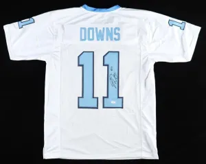 Josh Downs Signed North Carolina Tar Heels Jersey (JSA) Indianapolis Colts W.R.