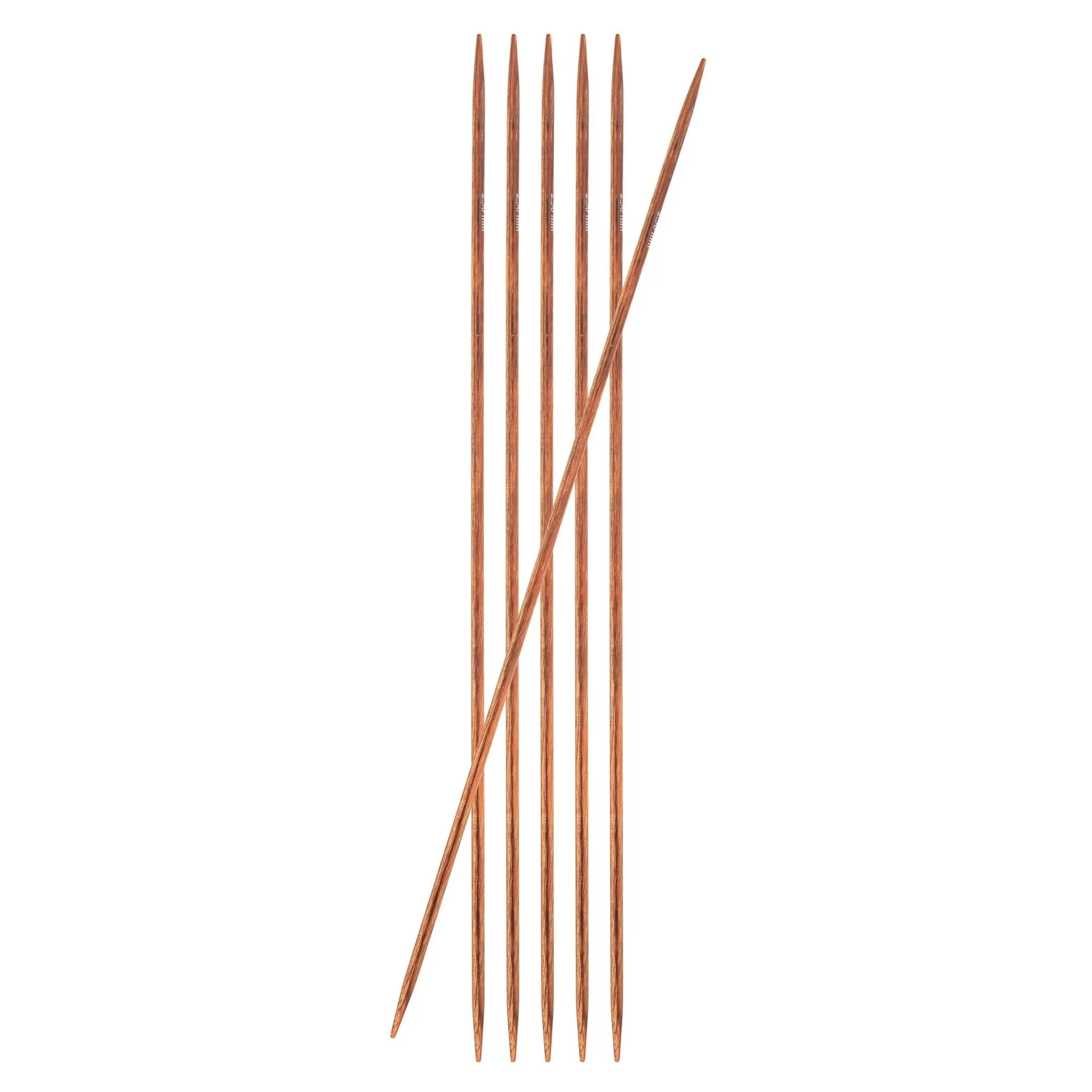Knit Pro - Double Pointed Knitting Needles - 20cm DPN's - Ginger - 3.25mm