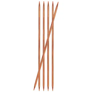 Knit Pro - Double Pointed Knitting Needles - 20cm DPN's - Ginger - 5mm