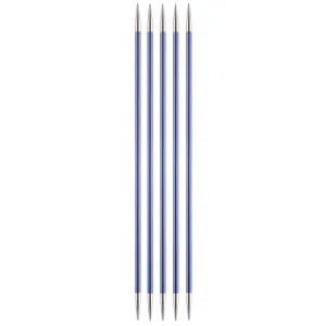 Knit Pro Zing Double-Point Coloured Knitting Needles-Set Of Five 4.50mm