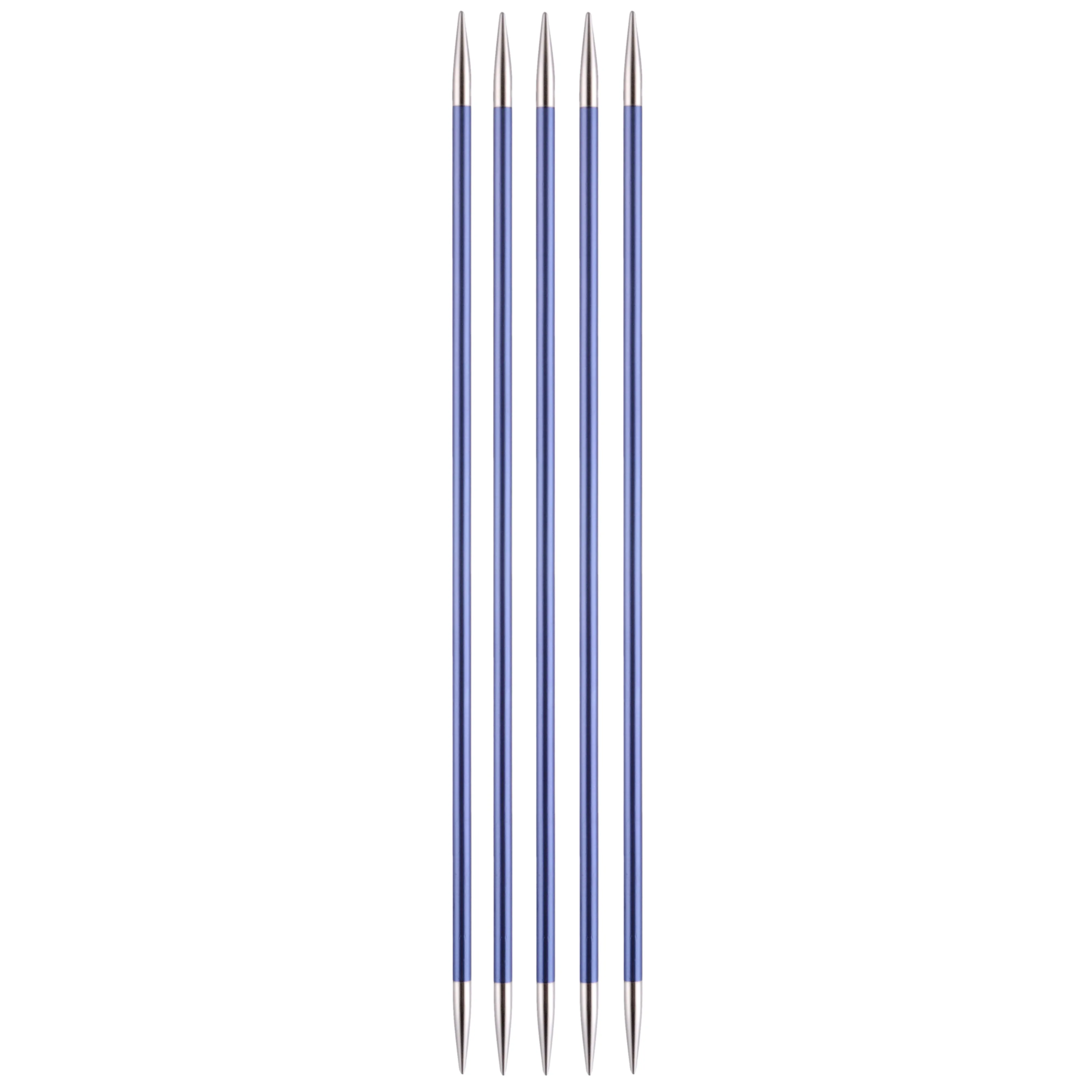 Knit Pro Zing Double-Point Coloured Knitting Needles-Set Of Five 4.50mm
