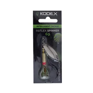 KODEX Reflex Spinner Lure: Pointed Blade 6g