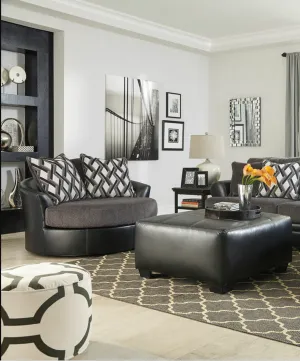 Kumasi Chair & Ottoman Set