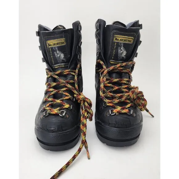 La Sportiva mountain leather hard toe climbing boots women's size 38 / 7.5-8