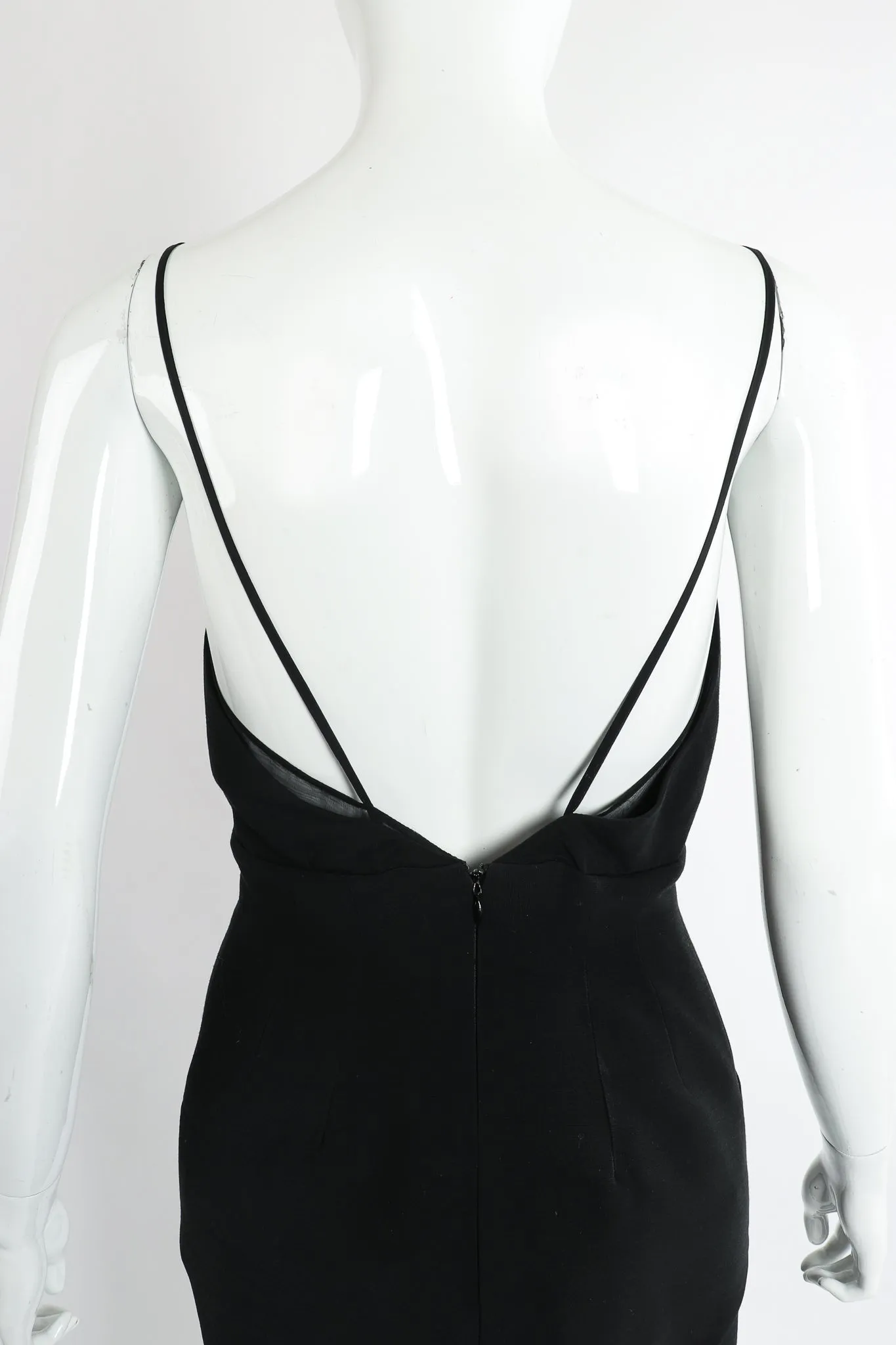 Layered Pointed Hem Dress