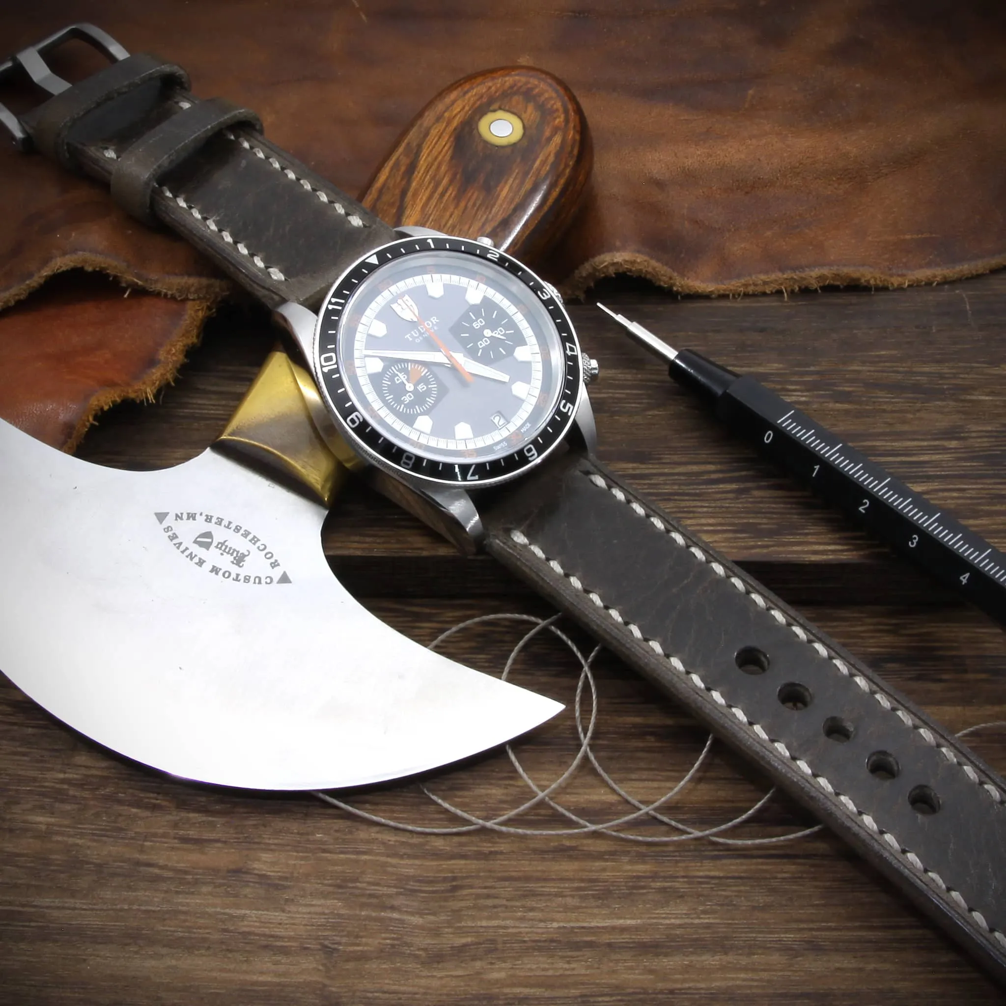 Leather Watch Strap, Douglas 116 | Full Stitch