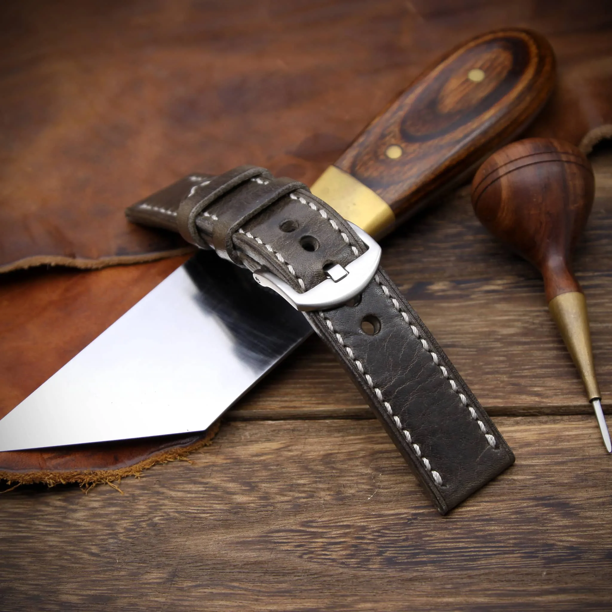 Leather Watch Strap, Douglas 116 | Full Stitch