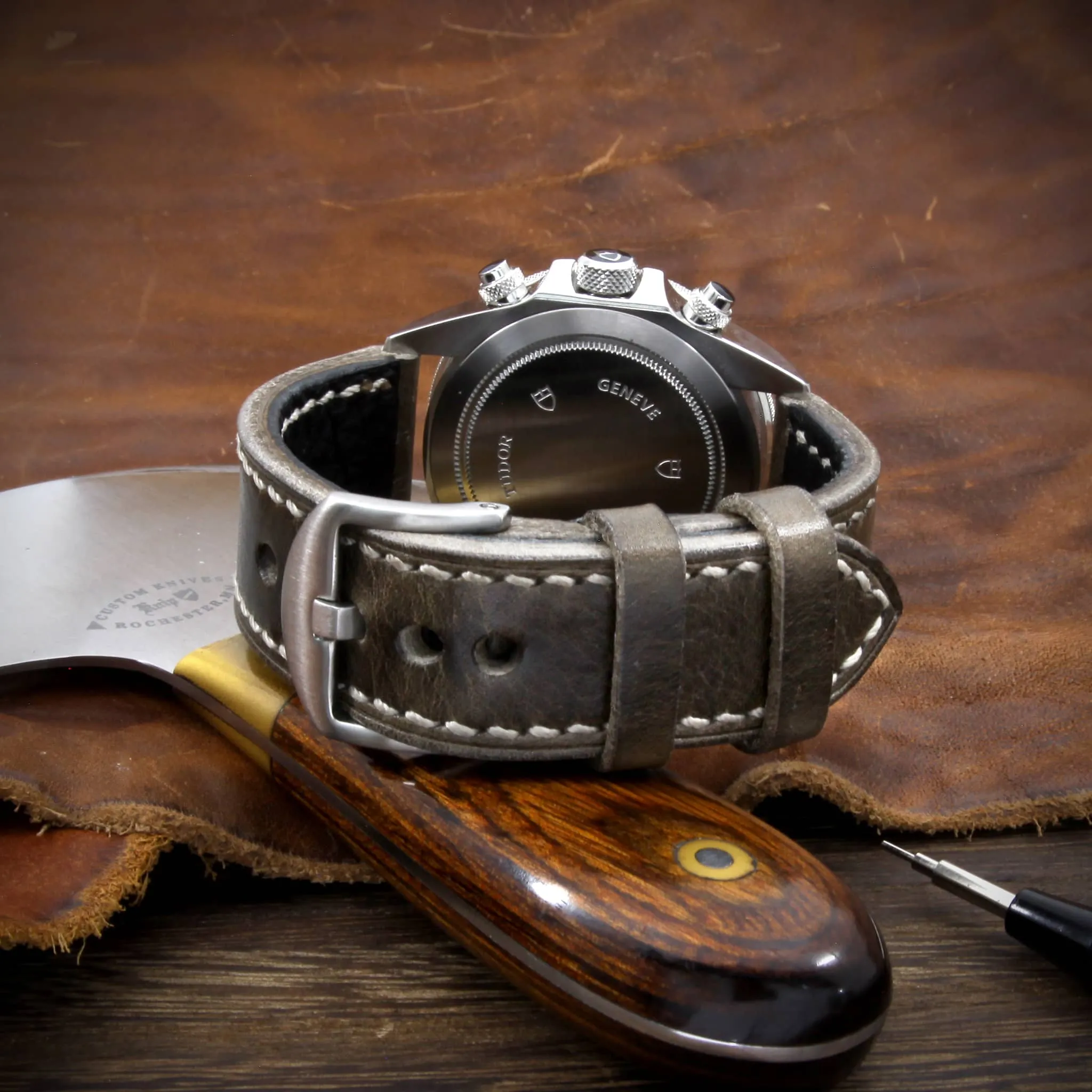 Leather Watch Strap, Douglas 116 | Full Stitch