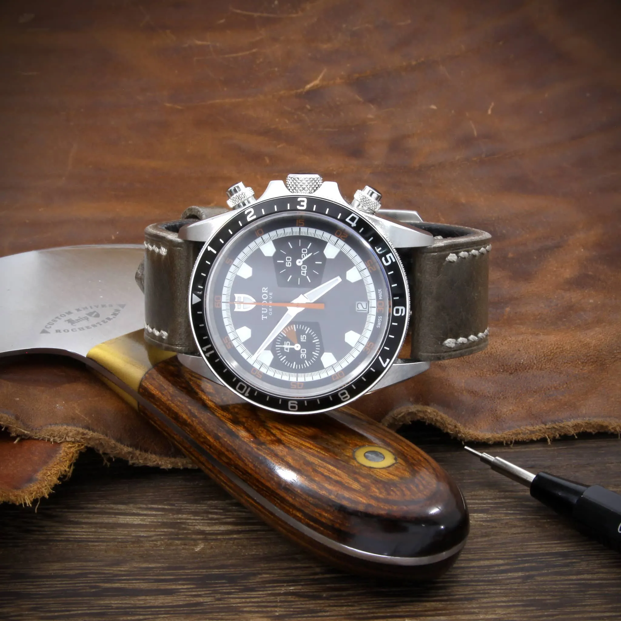 Leather Watch Strap, Douglas 116 | Full Stitch