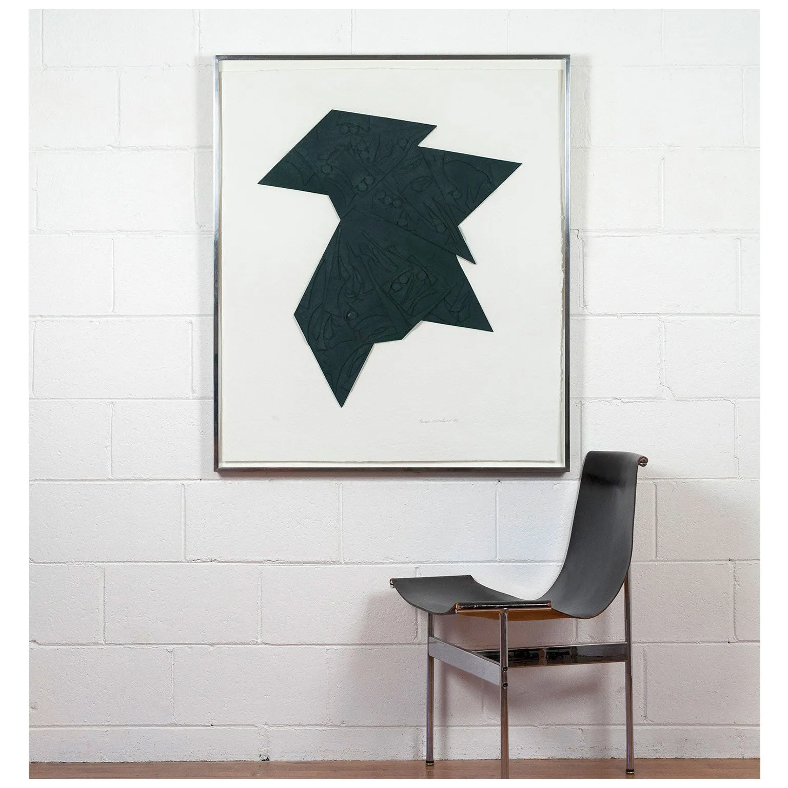 LOUISE NEVELSON "SIX POINTED STAR" 1980