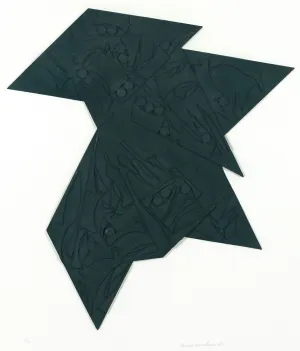 LOUISE NEVELSON "SIX POINTED STAR" 1980