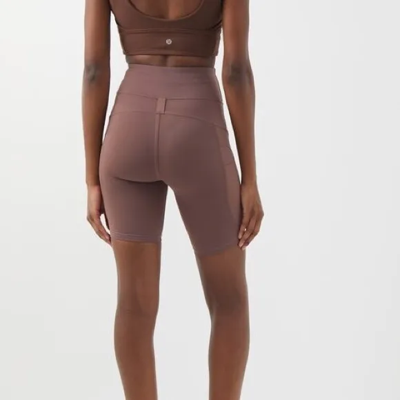 Lululemon Cargo SHR Hiking Short 8&quot;- Dark Oxide Hike High-rise SZ 2 NWT