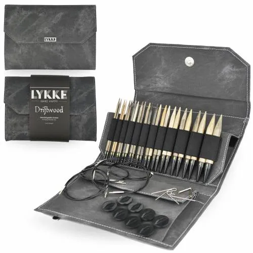 Lykke Driftwood Interchangeable Needle Set 5" tips