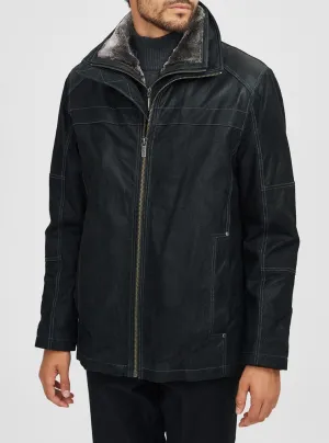 Men's leather jacket