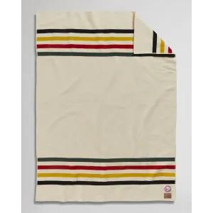 Men's Pendleton | Glacier National Park Throw with Carrier | White