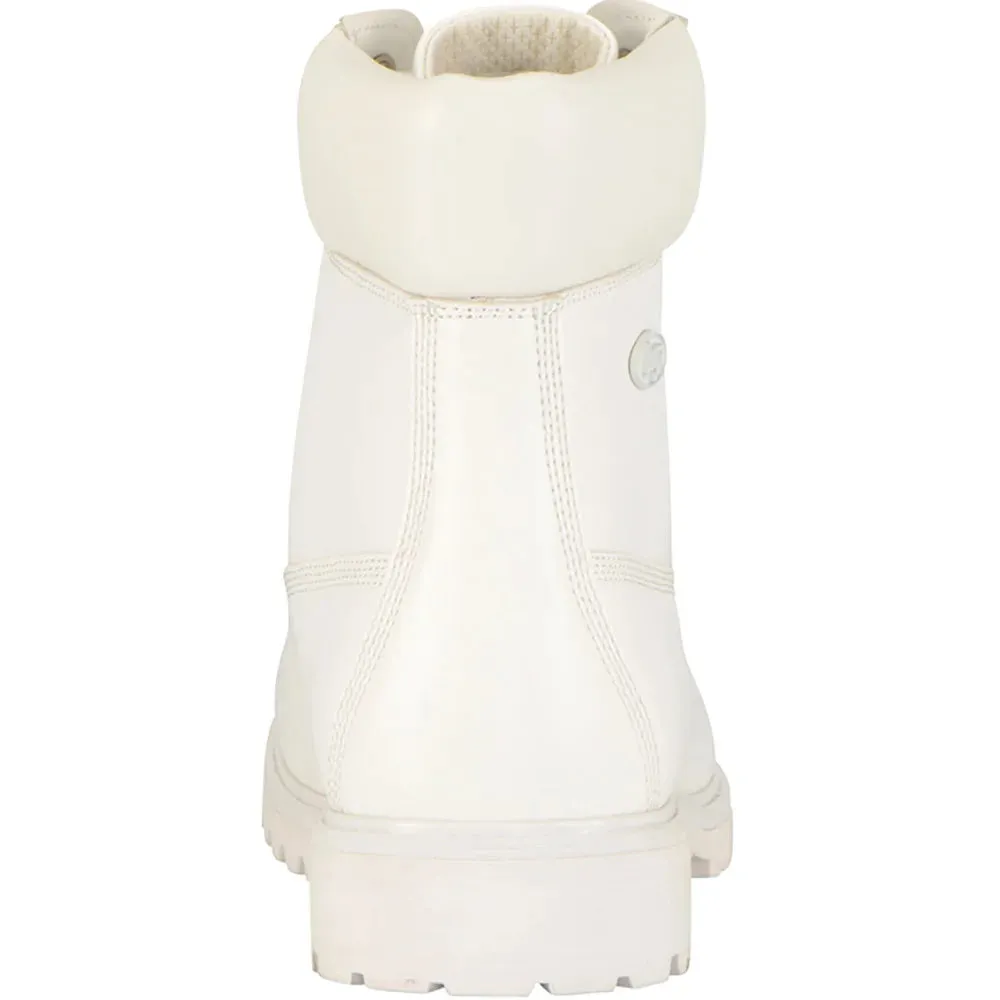 New in box! Convoy Round Toe Boots Mens | Lugz, White, Sz 7!