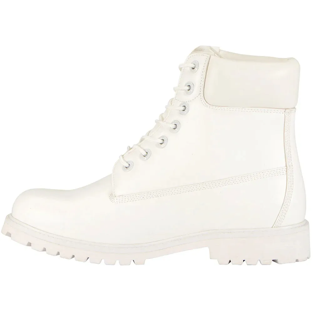 New in box! Convoy Round Toe Boots Mens | Lugz, White, Sz 7!