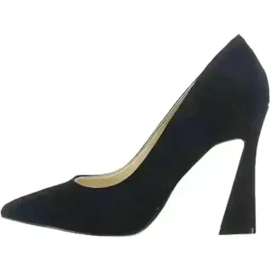 New! Nine West Women's Black Suede Trendz Pump Size 9