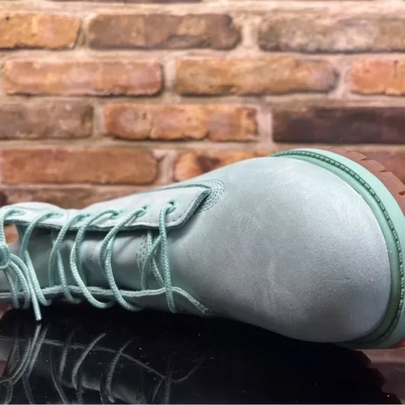 New Timberland Premium 50th Anniversary Teal Size 5.5 Kids 6” Boots