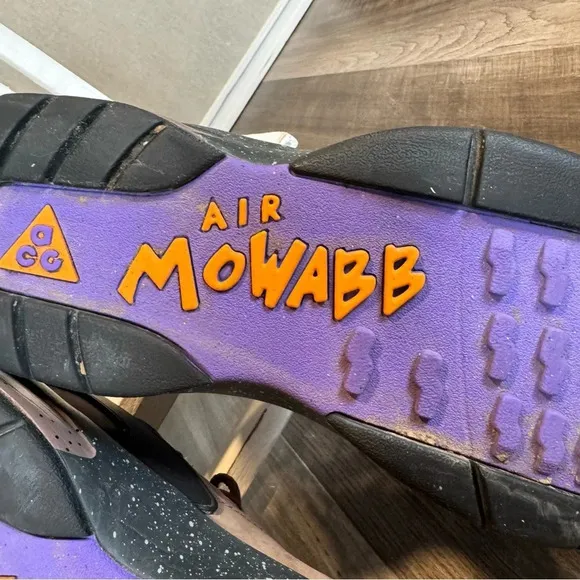Nike ACG Air Mowabb Men’s size 8 Trail end brown mocha purple black high top