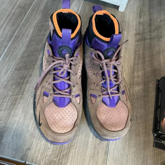 Nike ACG Air Mowabb Men’s size 8 Trail end brown mocha purple black high top