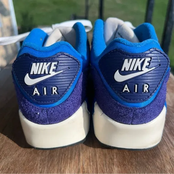 Nike Air Max 90 SE 2 GS Size 7Y Signal Blue Royal DB4179-400