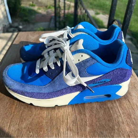 Nike Air Max 90 SE 2 GS Size 7Y Signal Blue Royal DB4179-400
