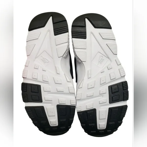 Nike Girl Huarache Run (PS) White Pink Black Running Shoes 704951 104 Size 12.5C