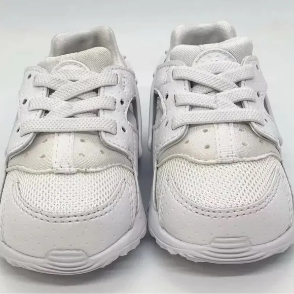 Nike Huarache‎ Run (TD) White 704950 110 Toddler Size 10C New