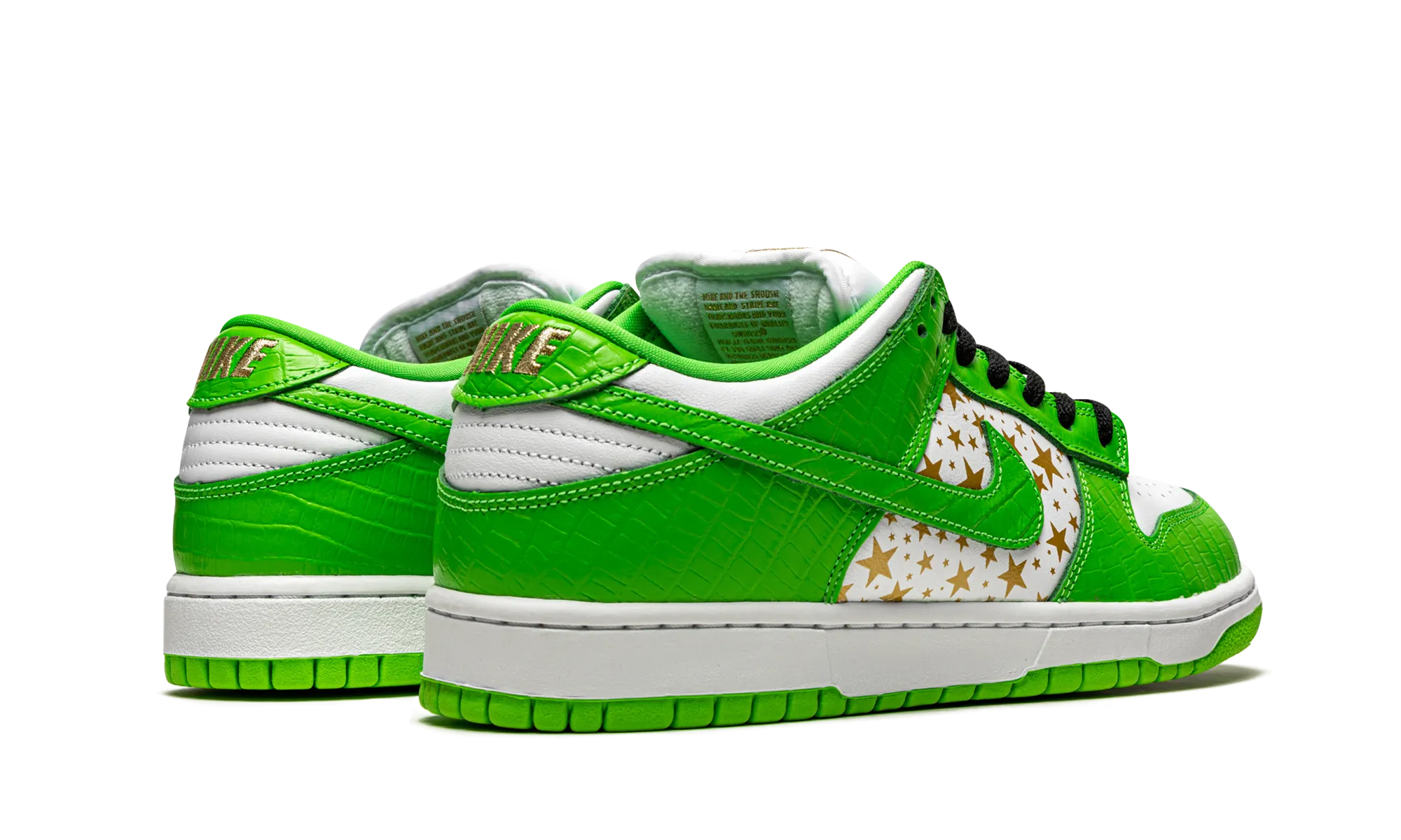 Nike SB Dunk Low "Supreme - Stars" Green