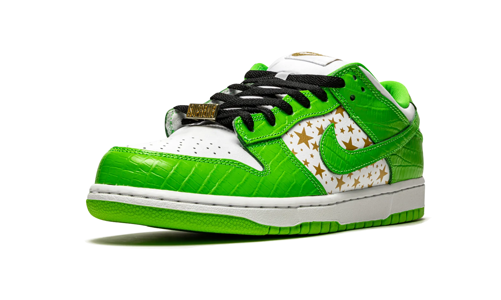 Nike SB Dunk Low "Supreme - Stars" Green