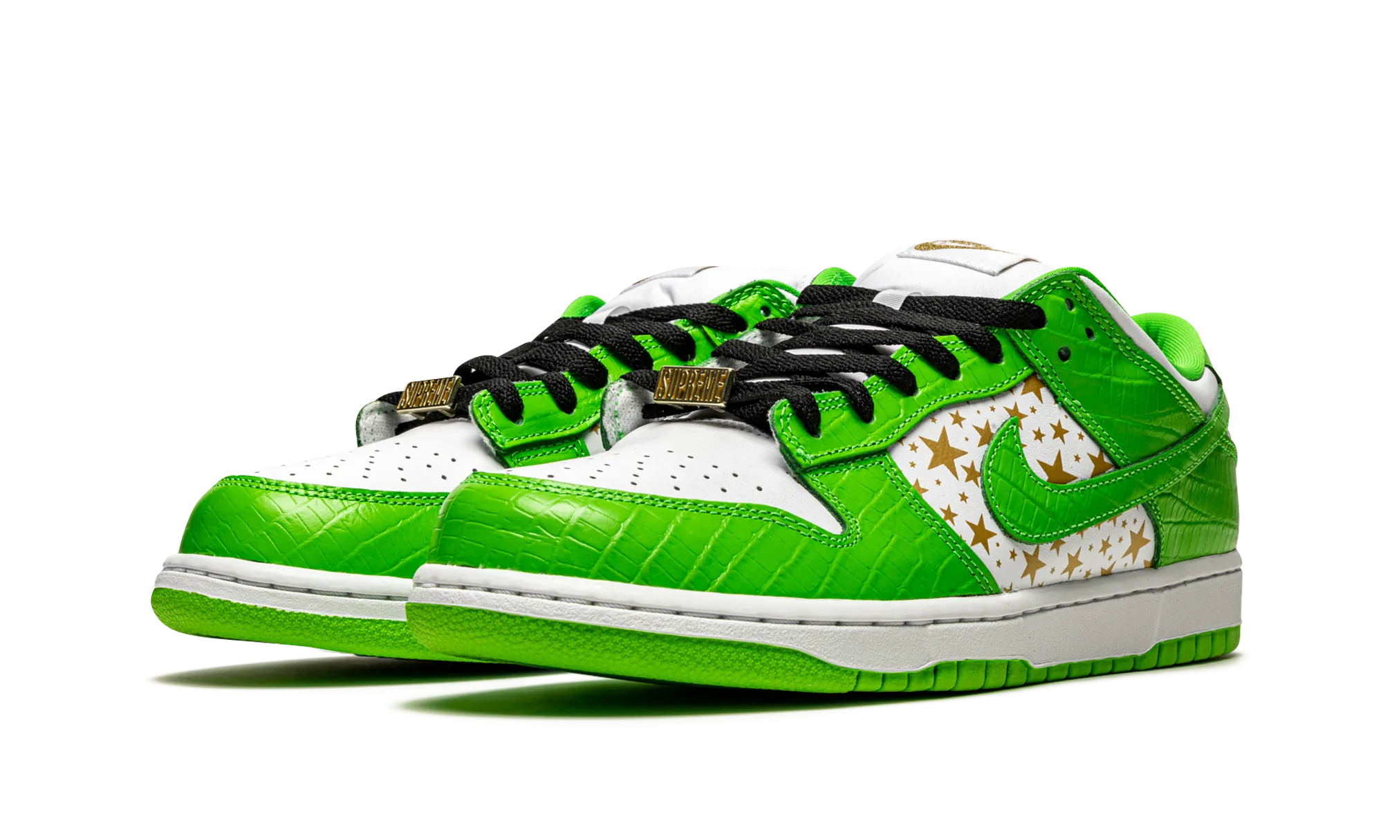 Nike SB Dunk Low "Supreme - Stars" Green