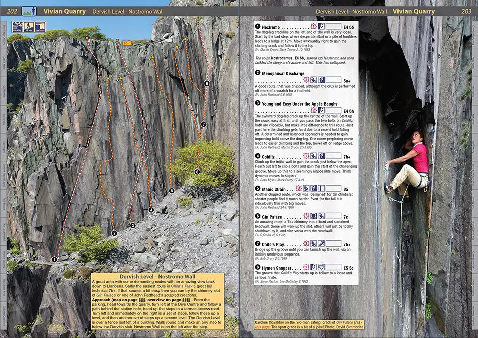 North Wales Slate Rockfax
