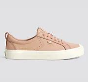 OCA Low Beige Premium Leather Sneaker Men