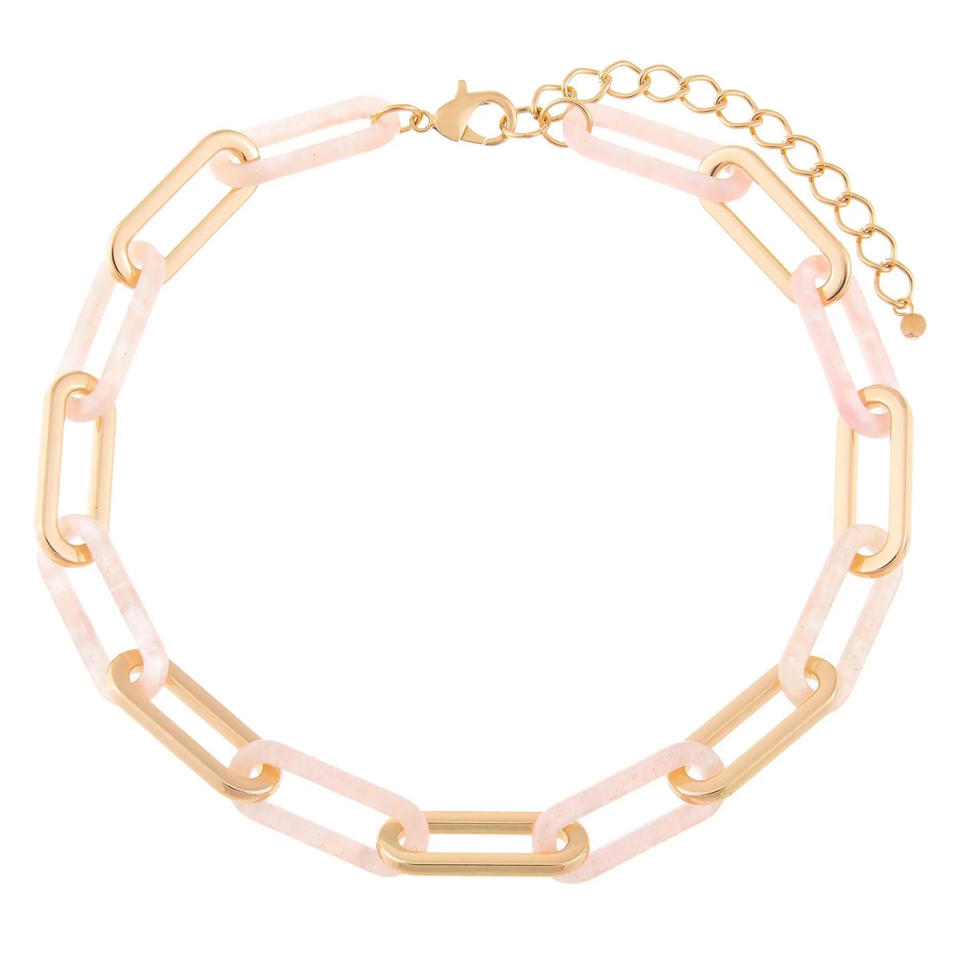 Open Oval Link Necklace