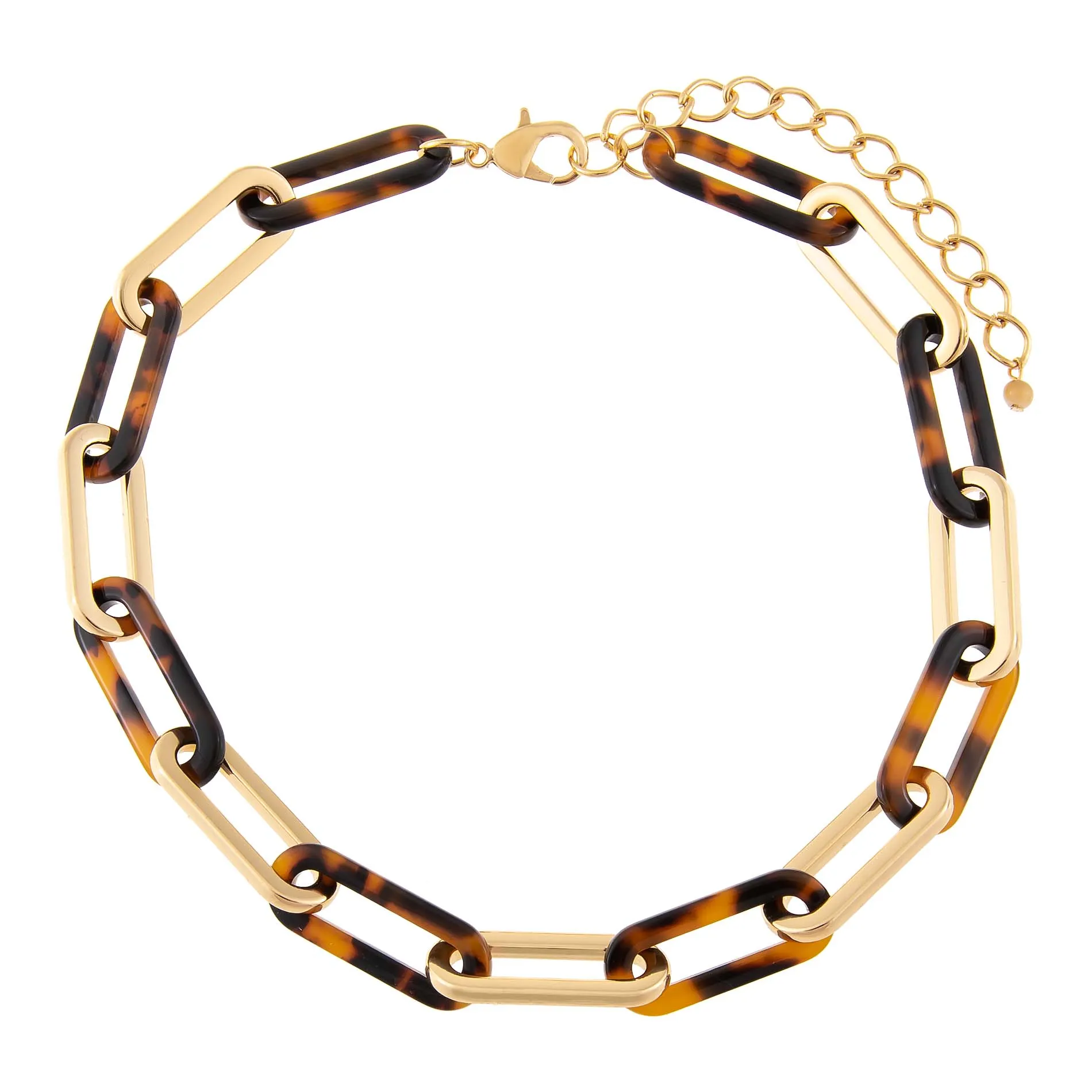 Open Oval Link Necklace