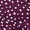 Plum Spotty High Neck Midi Dress