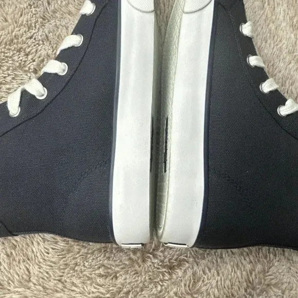 Polo Ralph Lauren Brisbane Hi 91691 Kids Sneaker Navy Size 1.5