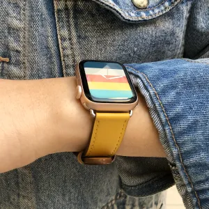 Premium Leather Apple Watch Band