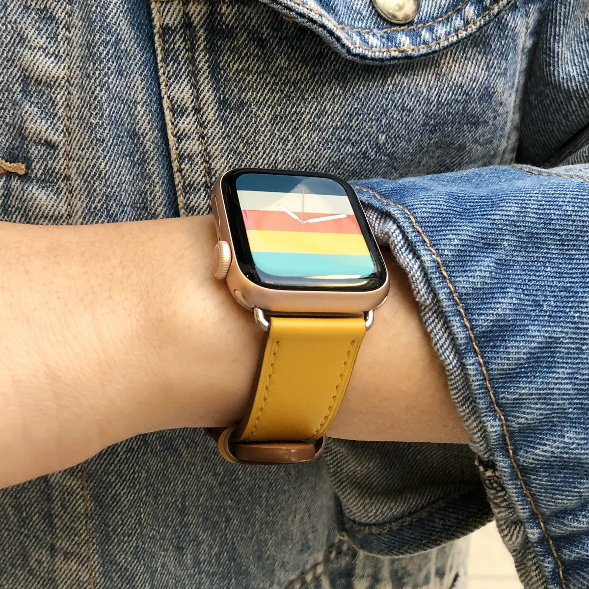 Premium Leather Apple Watch Band
