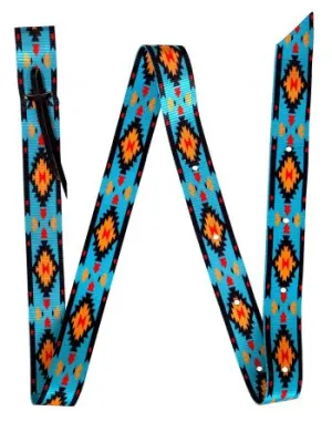 Premium Quality Teal Southwest Latigo