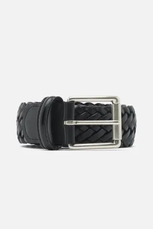 Premium Woven Leather Belt