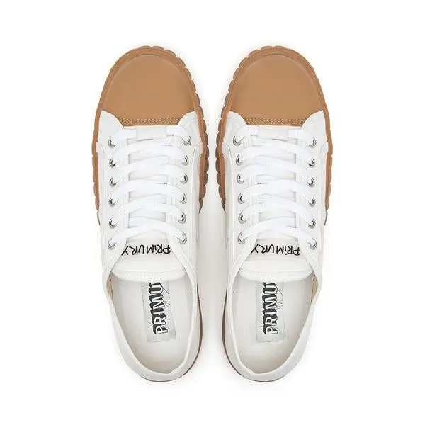 Primury Divid Sneaker, White/Card