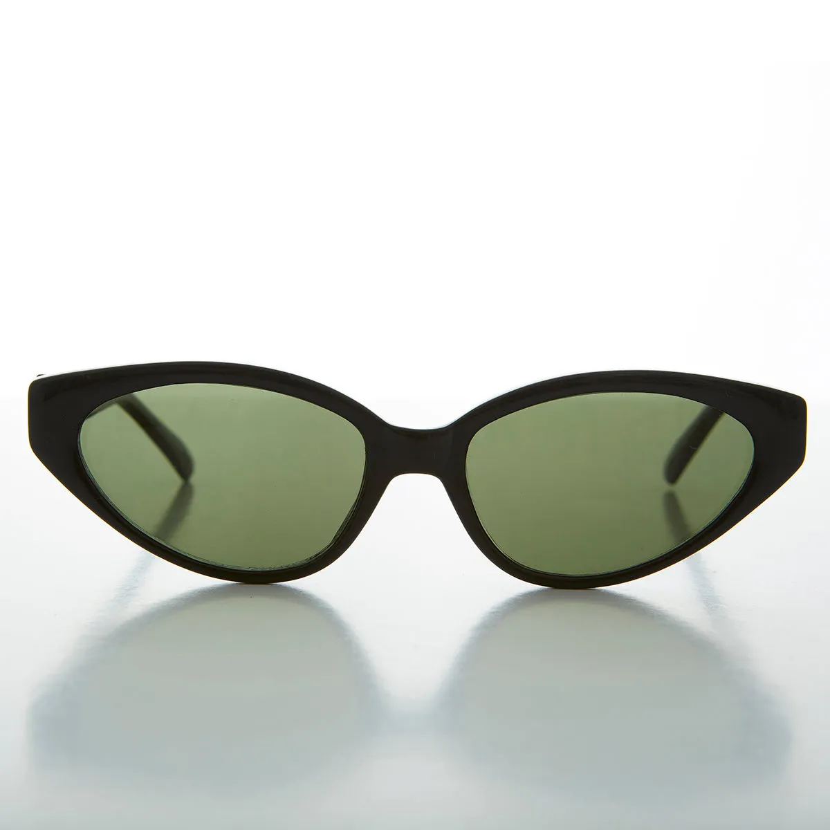 Punk Rocker Oval Cat Eye Vintage Women's Sunglass - Audrey
